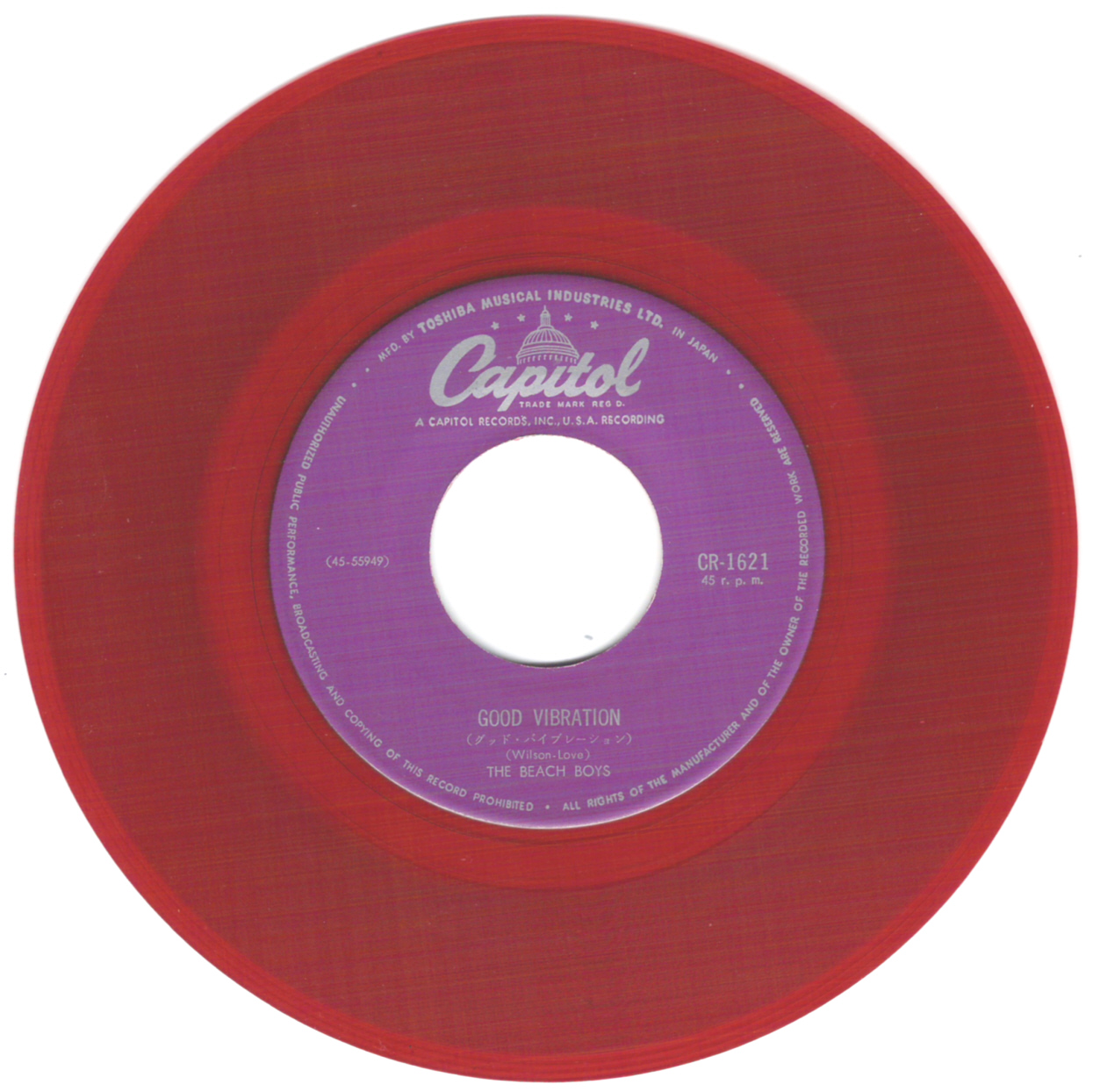 Beach Boys on 45 - Japan - Capitol 1966 - 1967